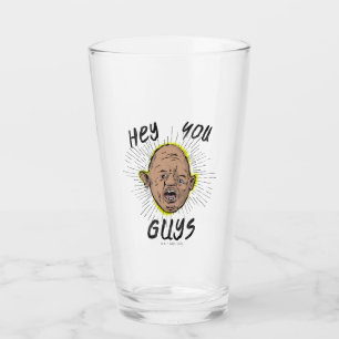 The Goonies Sloth Doodle "Hey You Guys" Glass
