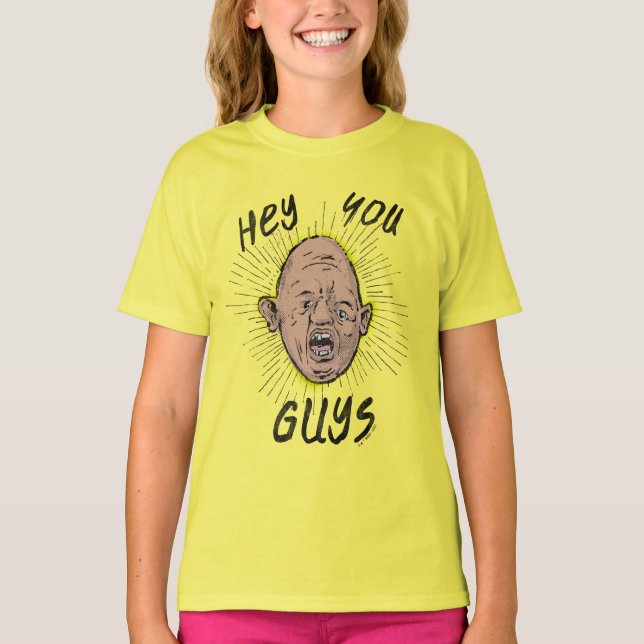 The Goonies Sloth Doodle "Hey You Guys" T-Shirt (Front)