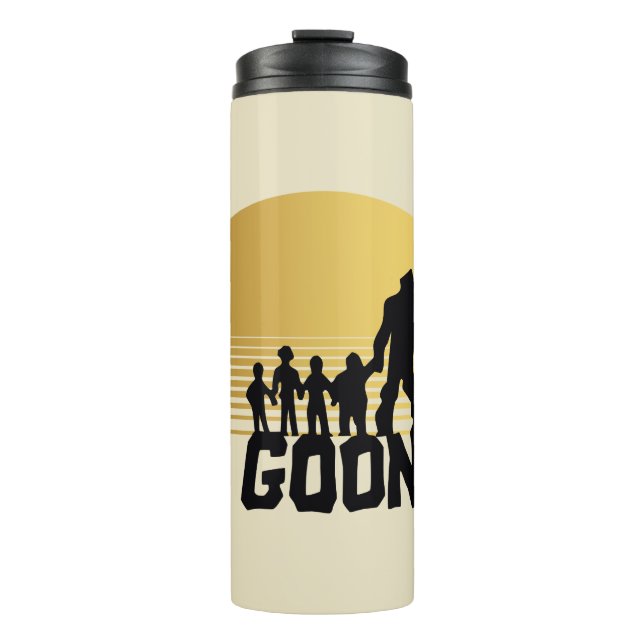 The Goonies Sunset Silhouette Graphic Thermal Tumbler (Front)