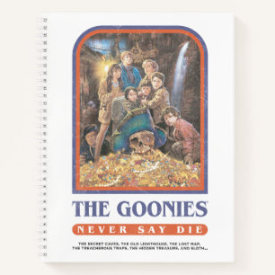 The Goonies Treasure Anniversary Poster Notebook