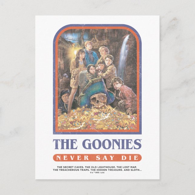 The Goonies Treasure Anniversary Poster Postcard (Front)