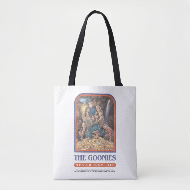 The Goonies Treasure Anniversary Poster Tote Bag (Front)