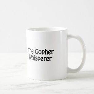the gopher whisperer coffee mug