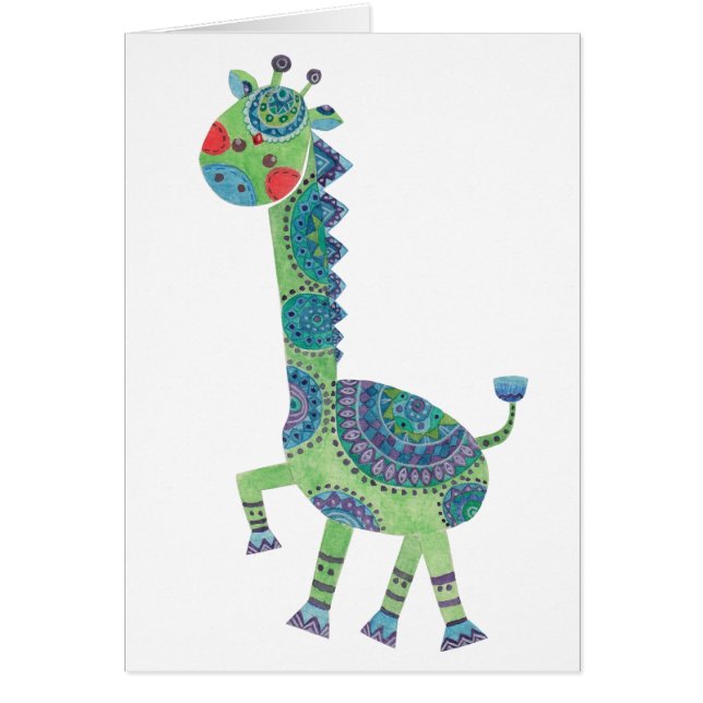 The Gorgeous Green Giraffe (Front)