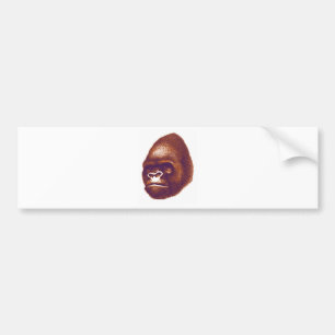 THE GORILLAS GLORY BUMPER STICKER