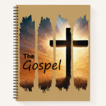 The Gospel Christian Notebook | Cross Faith 