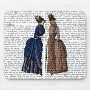 The Gossip Birds Mouse Pad