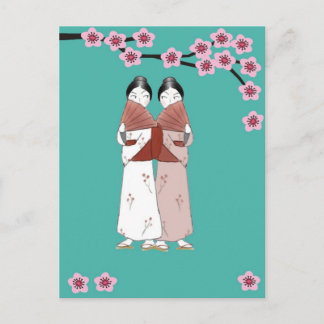 The Gossips Postcard