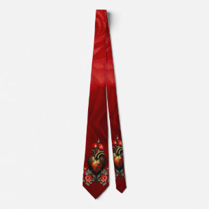 The Gothic elegance of the heart Tie