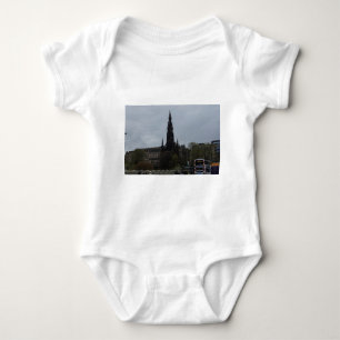 The Gothic Scott Monument in Edinburgh Baby Bodysuit
