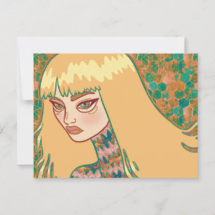 The Gothic Woman Postcard