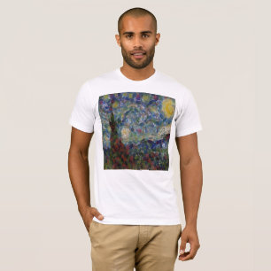 The Gourdy Night Starry Fine Art Spoof T-Shirt