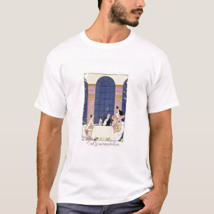 The Gourmands, 1920-30 (pochoir print) T-Shirt