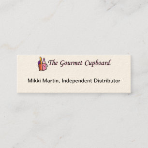 The Gourmet Cupboard Business Card