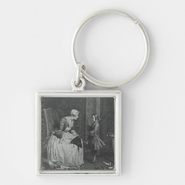 The Governess, 1739 Key Ring (Front)