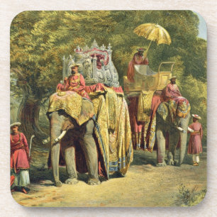 The Governor-General's State Howdah, 1863 (chromol Coaster
