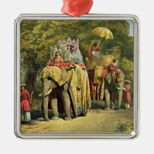 The Governor-General's State Howdah, 1863 (chromol Metal Ornament