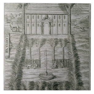 The Governor's Palace on the Island of Dominica (e Tile