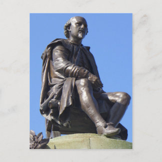 The Gower Memorial to William Shakespeare Postcard