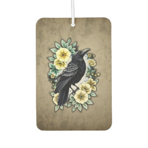The grace and elegance of the raven. car air freshener