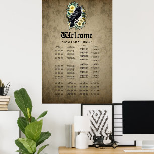 The grace and elegance of the raven.  poster