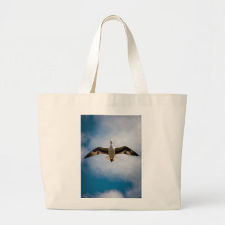 The Grace of a Bird in Flight Large Tote Bag