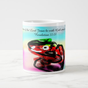 The grace of the Lord Jesus be with God’s people.  Large Coffee Mug