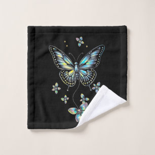 The Graceful Butterfly: A Symbol of Transformation Wash Cloth