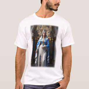 The graceful of Our Lady Virgin Mary in HD T-Shirt