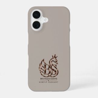 The Graceful Swan Minimalist Stone iPhone Case