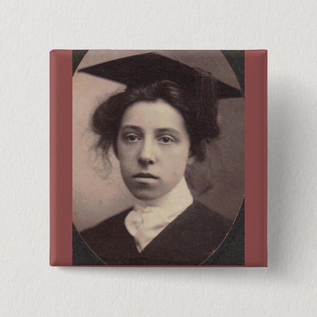 The Graduate 15 Cm Square Badge (Front)