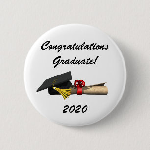 The Graduate - 6 Cm Round Badge