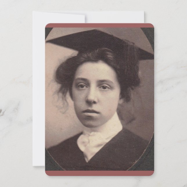 The Graduate Announcement (Front)