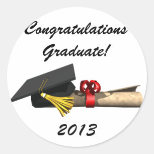 The Graduate - Classic Round Sticker