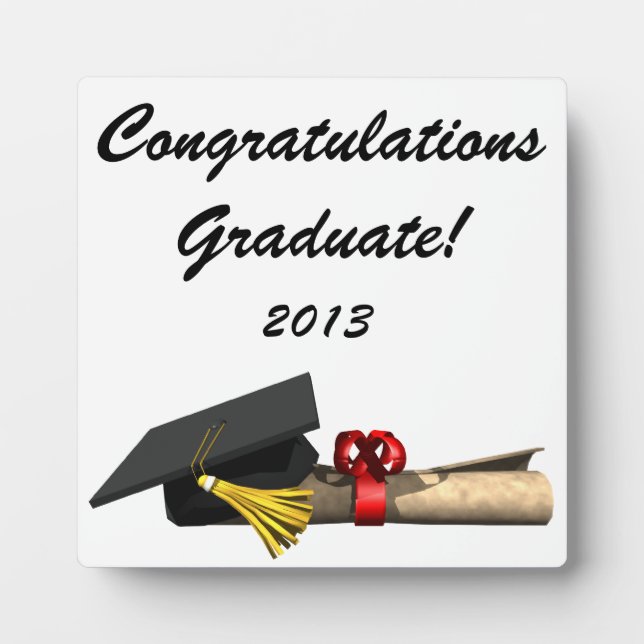 The Graduate - Plaque (Front)