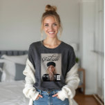 The Graduate Script Photo Magazine Graduation Tri-Blend Shirt<br><div class="desc">Put your grad on the cover of their own stylish personalised magazine cover with our fun magazine-inspired graduation t-shirt. Design features a full photo design to feature the graduate's photo. "The Graduate" is overlaid in a stylish script. Personalise with the grad's first name, last name, graduation year, and school name....</div>