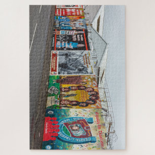 The Graffiti in Belfast Ireland Jigsaw Puzzle
