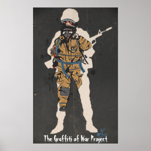 The Graffiti of War Project: National Gallery Tour Poster
