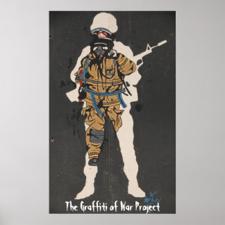 The Graffiti of War Project: National Gallery Tour Poster