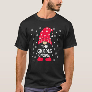 The Grams Gnome Matching Family Christmas Pajamas T-Shirt