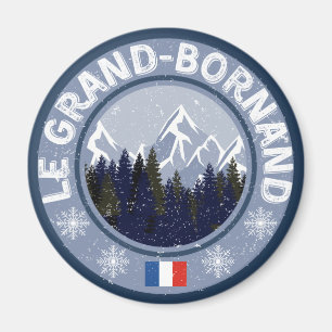 The Grand-Bornand Ski Resort Magnet