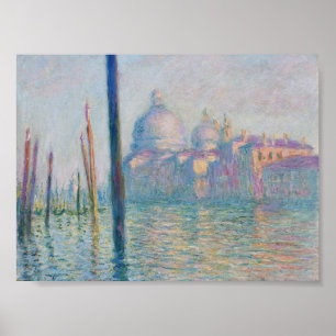 The Grand Canal by Monet Poster