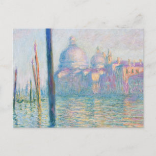 The Grand Canal In Venice By Claude Monet Postcard