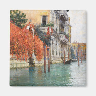 The Grand Canal in Venice (by Vincenzo Caprile) Magnet