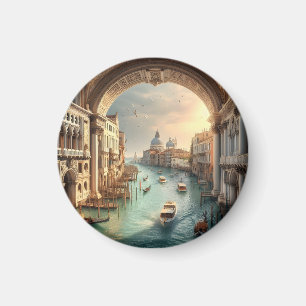 The Grand Canal in Venice Italy Travel Magnet
