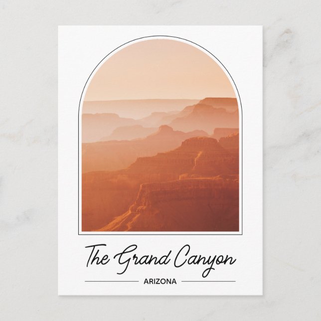 The Grand Canyon Arizona Photo Postcard (Front)