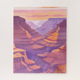 The Grand Canyon   National Park Watercolor Jigsaw Puzzle
