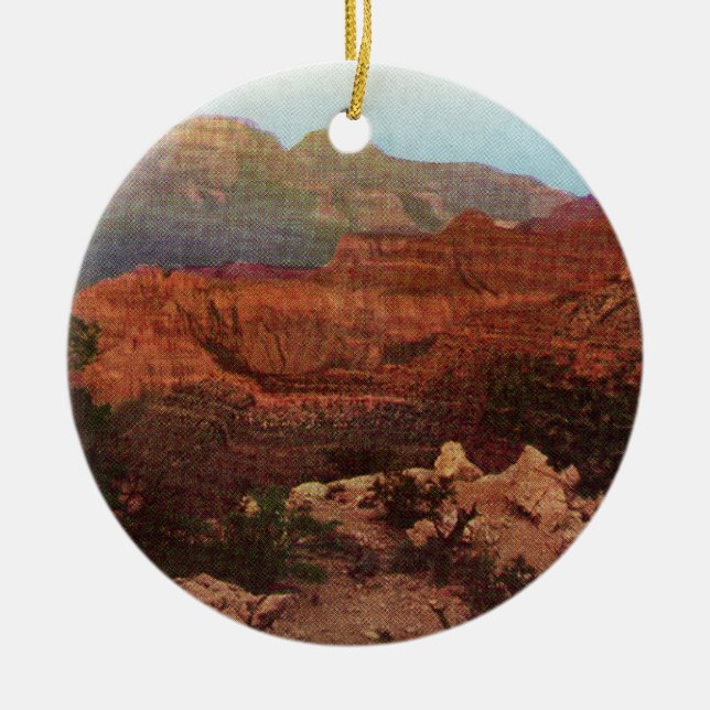 The Grand Canyon Vintage Ornament (Front)