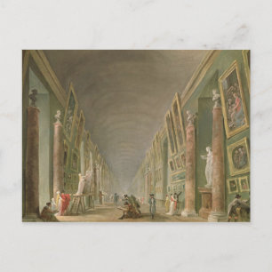 The Grand Gallery of the Louvre Postcard