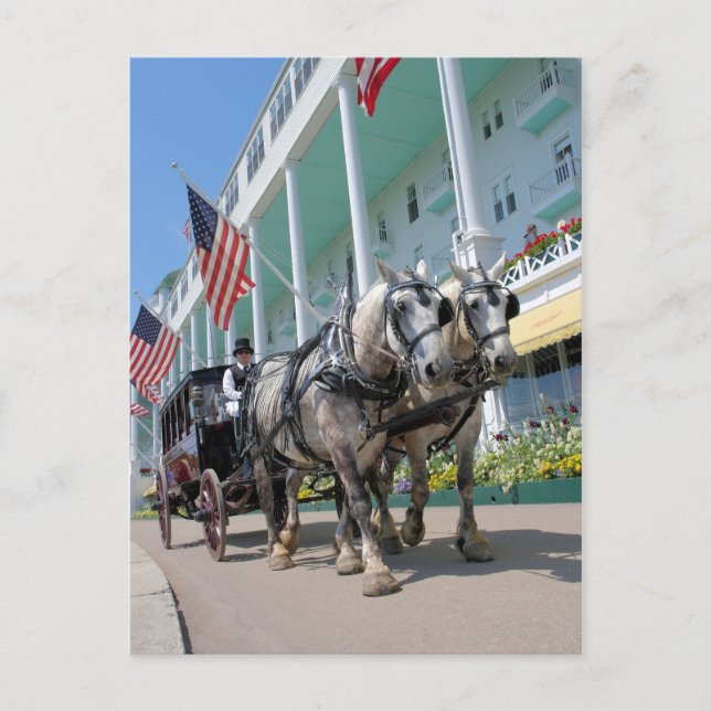 The Grand Hotel - Mackinac Island, Michigan Postcard (Front)